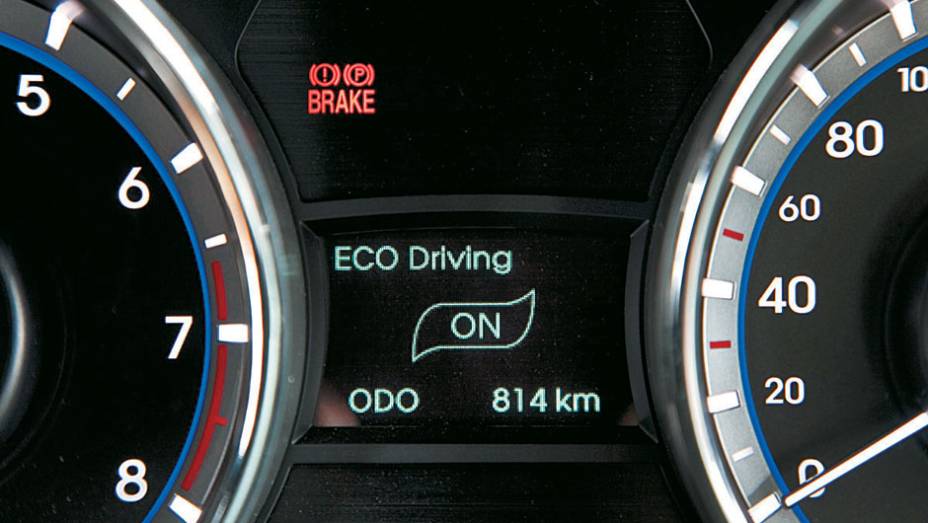 O sistema Eco Driving favorece uma condu&ccedil;&atilde;o mais econ&ocirc;mica