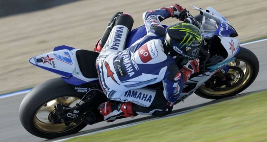 Chaz Davies, da Yamaha Parkingo Team, da categoria Supersport