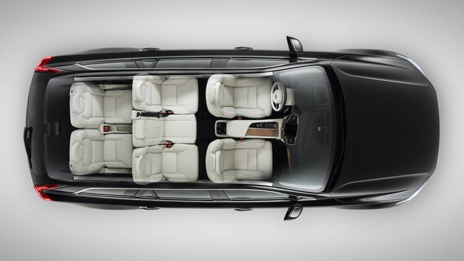 Interior comporta até sete pessoas, distribuídas em três fileiras de bancos | <a href="https://beta-develop.quatrorodas.abril.com.br/carros/lancamentos/volvo-xc90-797953.shtml" rel="migration">Leia mais</a> Interior comporta até sete pessoas, distribuídas em três fileiras de bancos | <a href="https://beta-develop.quatrorodas.abril.com.br/carros/lancamentos/volvo-xc90-797953.shtml" rel="migration">Leia mais</a>