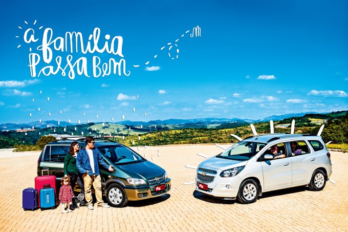 Comparativo Spin x Zafira