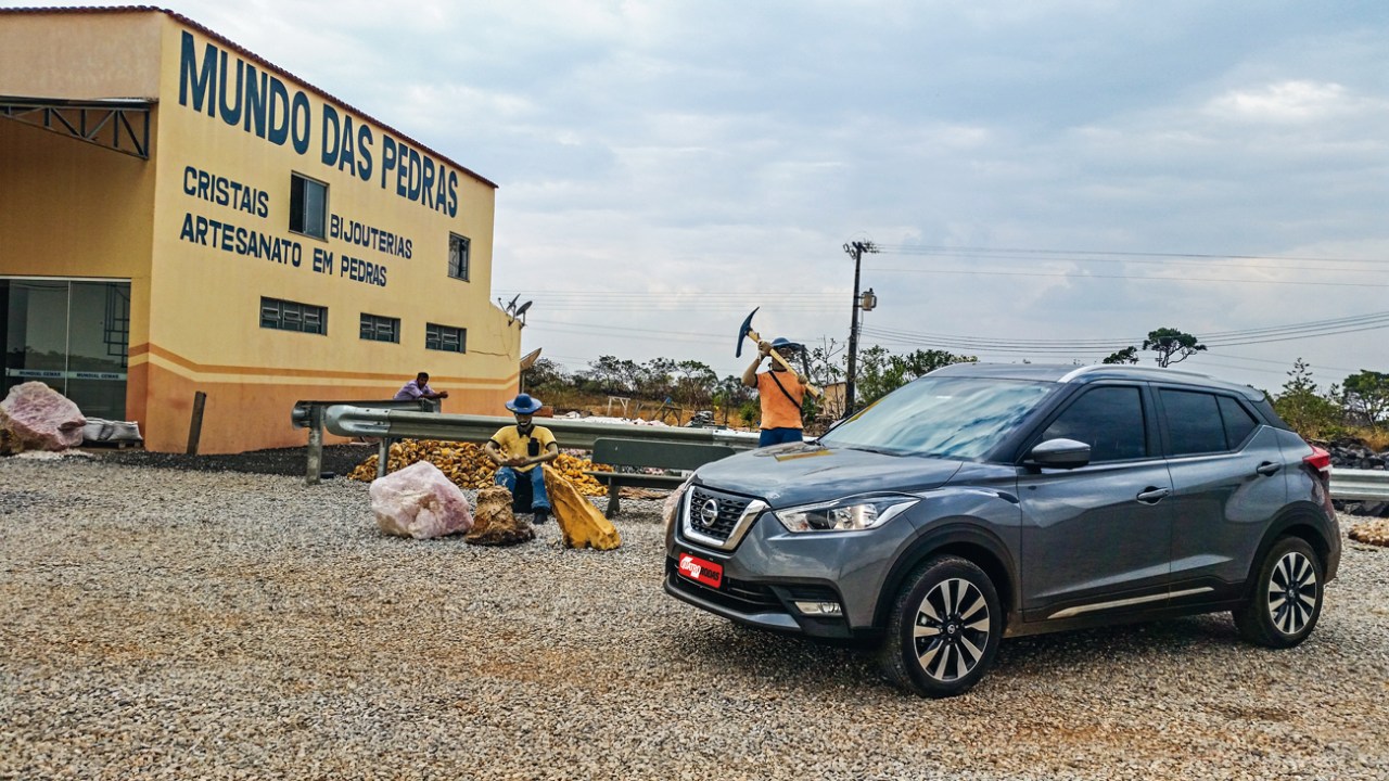 Nissan Kicks: pit-stop em Cristalina (GO)