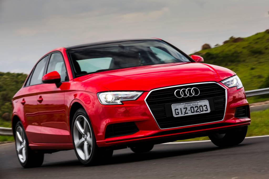 Audi A3 Sedan Audi A3 Sedan na posição 3x4 de frente