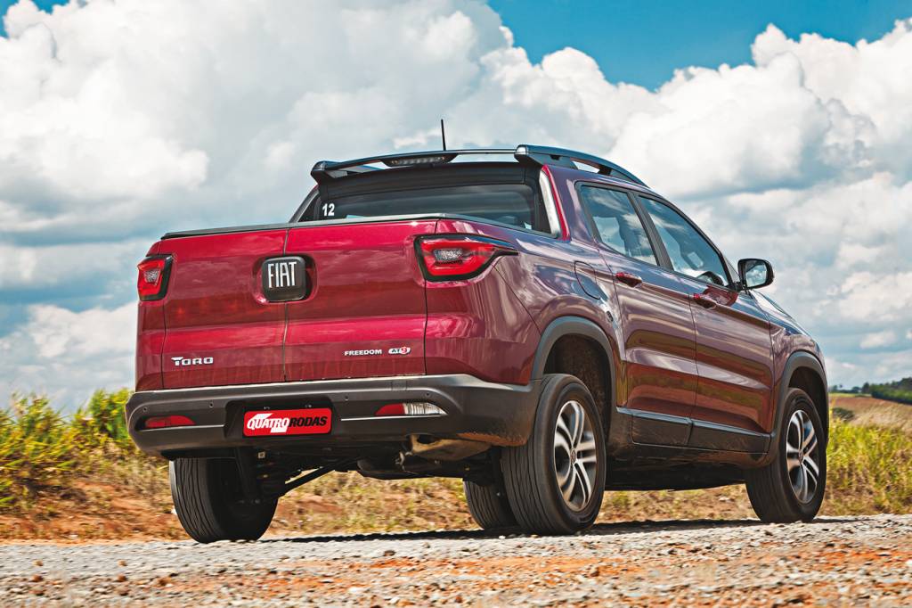 Fiat Toro Tigershark Caçamba alta reduz visibilidade