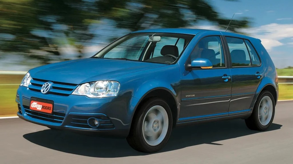 VW Golf 4,5 ficou esquecido, mas é hatch médio confiável e barato