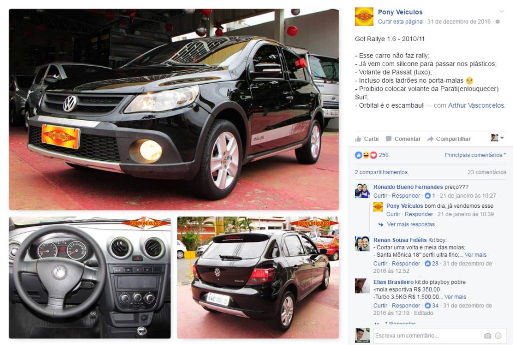 Gol Rallye Pony Gol Rallye Pony