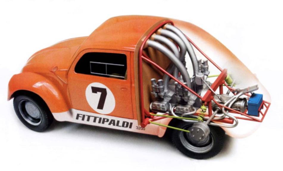 Fusca Fittipaldi de dois motores
