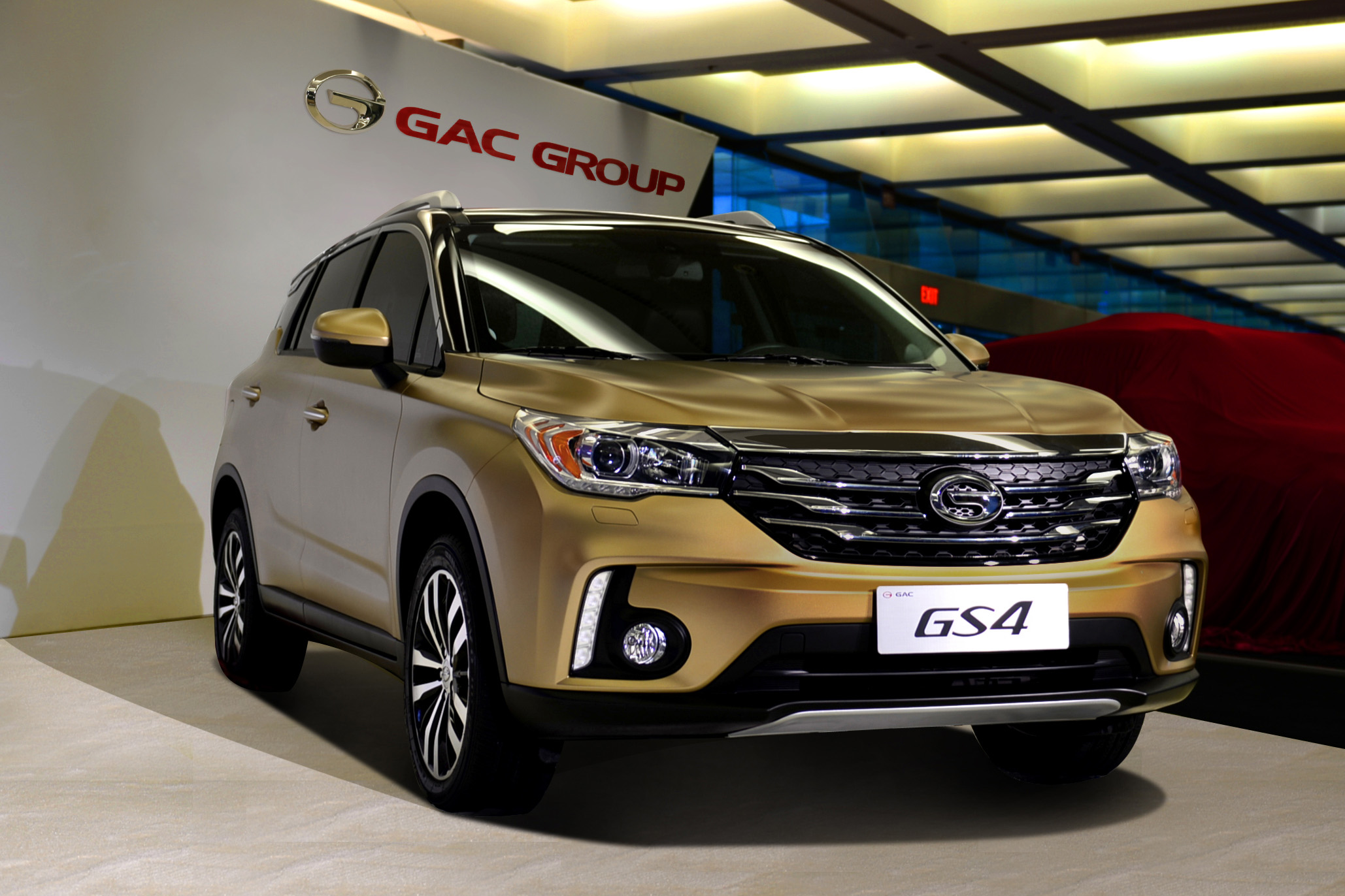 O SUV GS4, um dos lan&ccedil;amentos recentes da GAC Motors