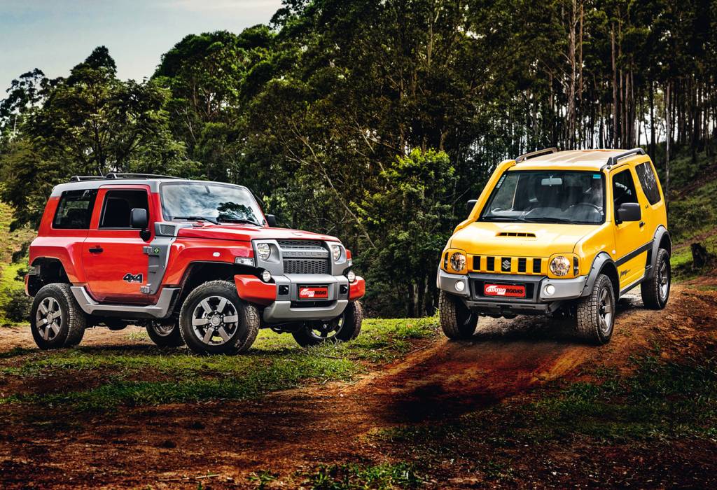 Troller T4 x Suzuki Jimny