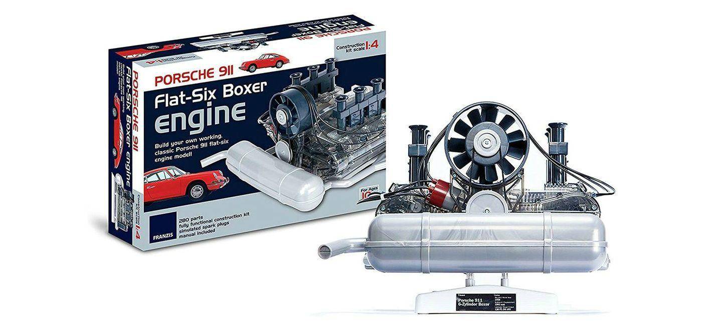 Kit para montar um motor boxer da Porsche: nós queremos!