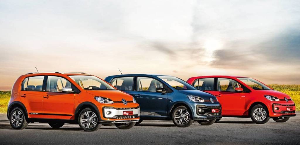 Teste de pista: um tapa para cima no Volkswagen Up!