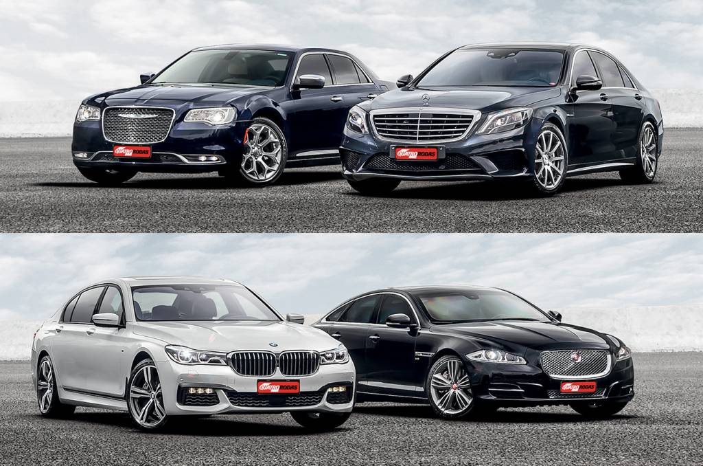 Chrysler 300C x Jaguar XJ x BMW 750i x Mercedes AMG S63