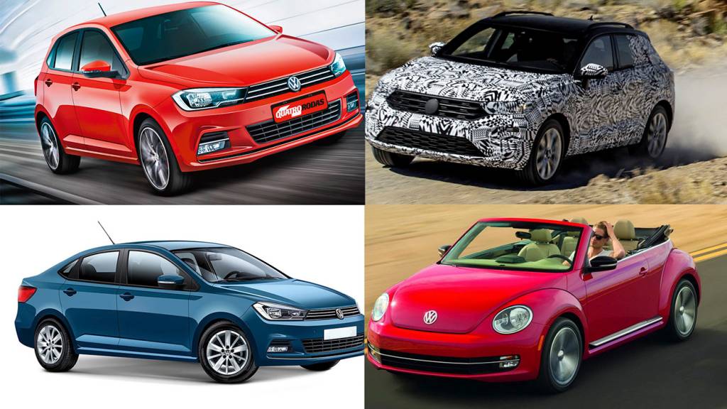 VW Polo, Virtus, T-Roc e Beetle