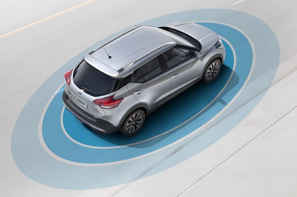 Nissan Kicks – alerta de colisão