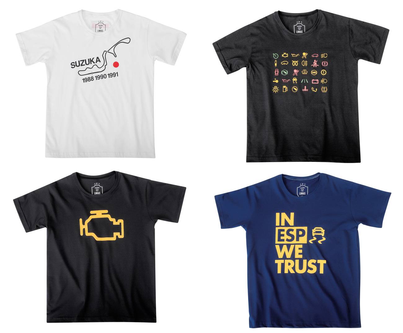 QUATRO RODAS lança linha de camisetas para quem ama carros