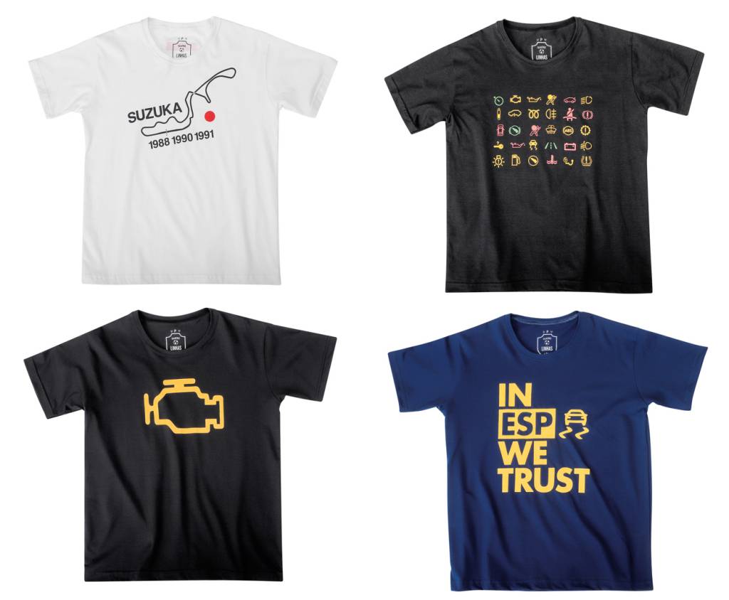 QUATRO RODAS lança linha de camisetas para quem ama carros