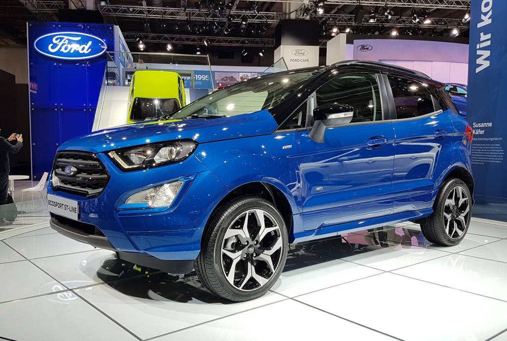 Ford EcoSport ST-Line: visual esportivo – sem estepe na traseira