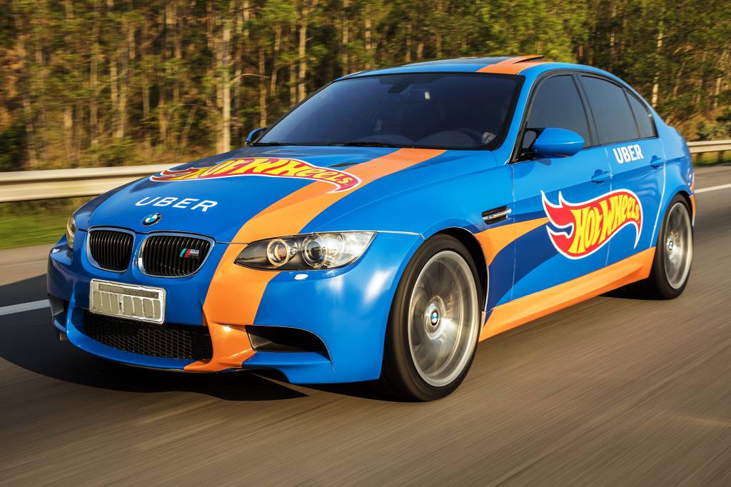 Hot Wheels em tamanho real fará Uber em São Paulo e Curitiba