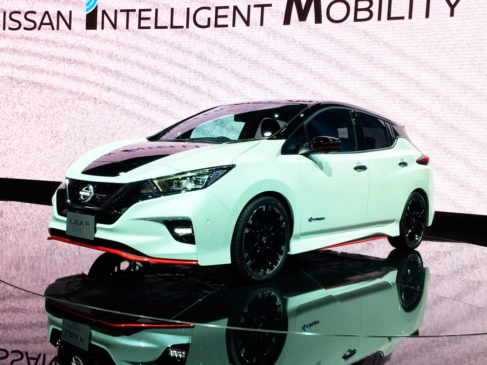 Nissan Leaf no Salão de Tóquio