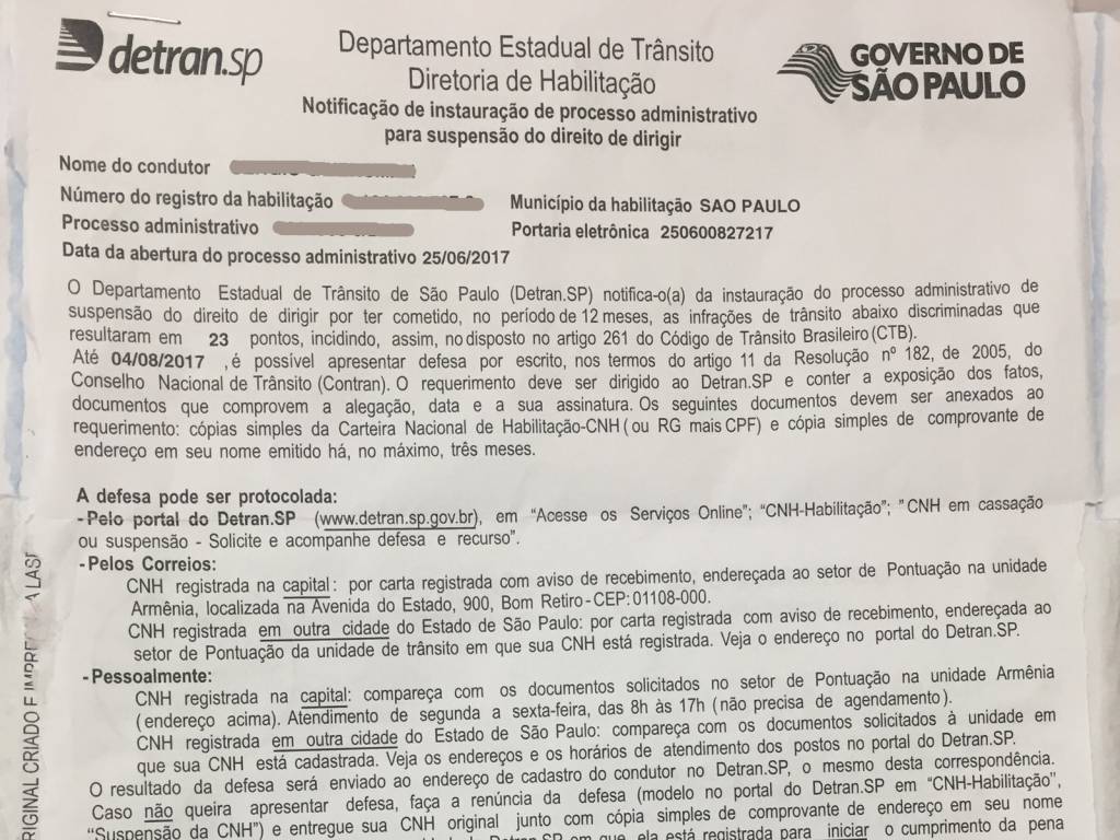 Notificação-CNH-Suspensa