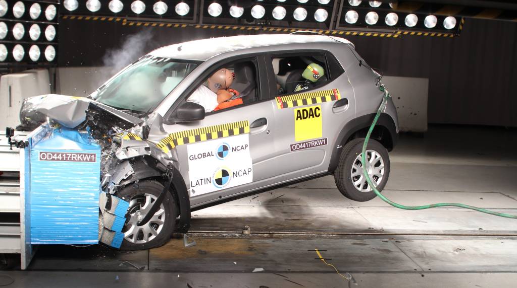 Os 10 carros menos seguros à venda no Brasil e testados de 2016 a 2019