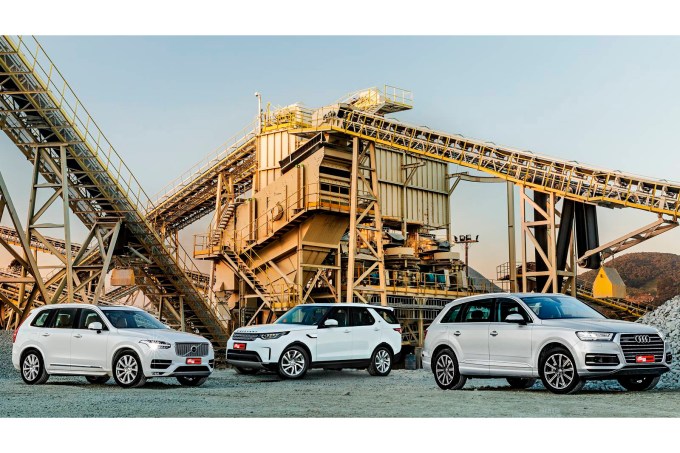 Comparativo SUVs de luxo