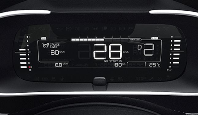 Novo Citroën C4 Lounge tem quadro de instrumentos digital