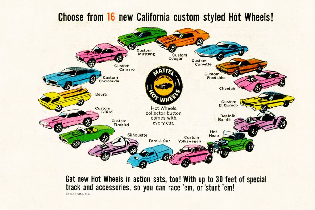 Hot Wheels 16 Sixteen Hot Wheels 16 Sixteen