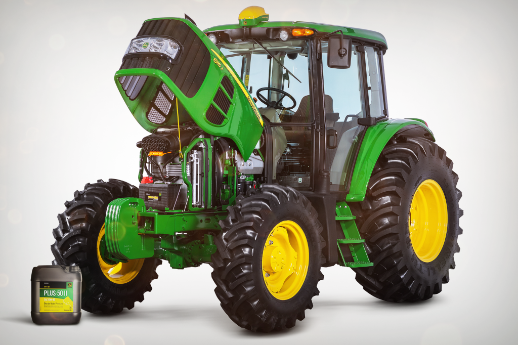 Por dentro do motor de uma máquina agrícola