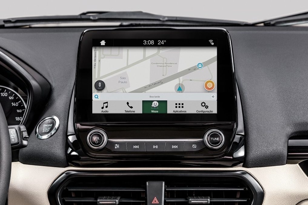 Ford libera Waze no multimídia para usuários de iPhone