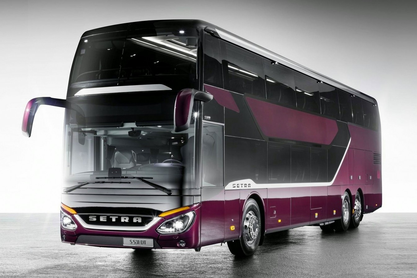 Este ônibus tem aerodinâmica melhor que a de um Volkswagen Up!