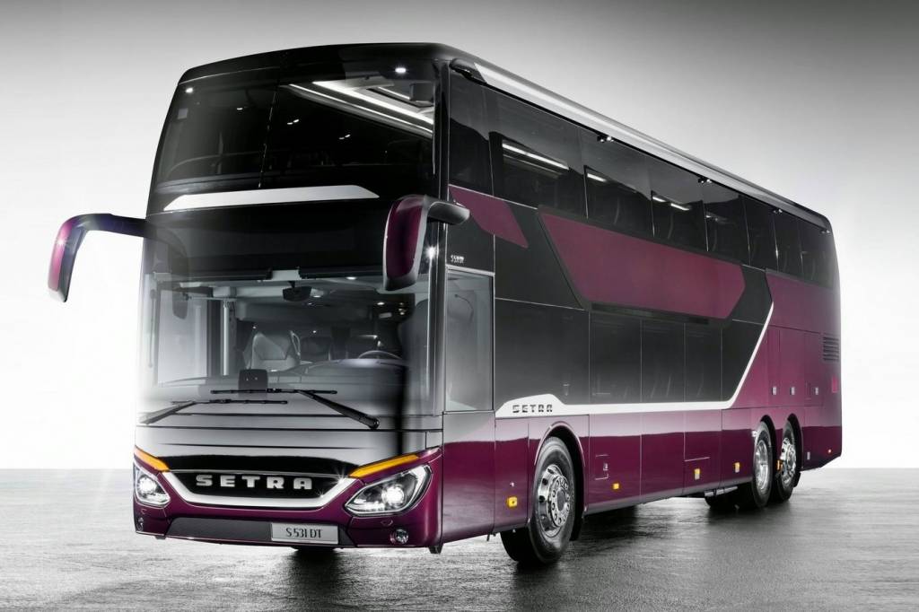 Este ônibus tem aerodinâmica melhor que a de um Volkswagen Up!