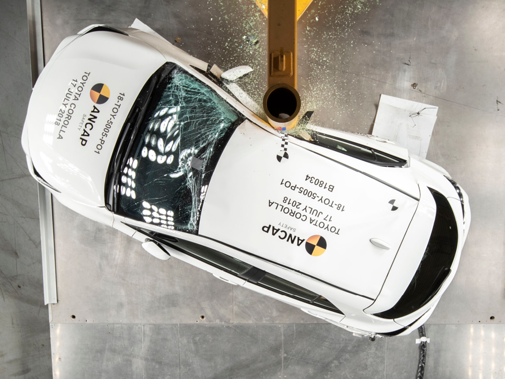 Toyota Corolla Impacto Poste Superior