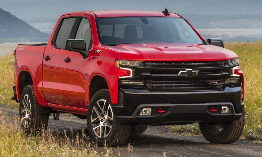 2019 Chevrolet Silverado LT Trail Boss Nova geração da Chevrolet Silverado está registrada no Brasil