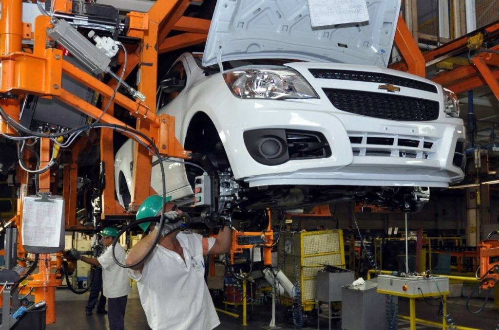 Fábrica da GM em São Caetano do Sul (SP) Fábrica da GM em São Caetano do Sul (SP)