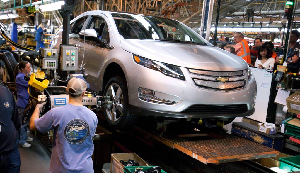 Chevrolet Volt Production Chevrolet Volt Production