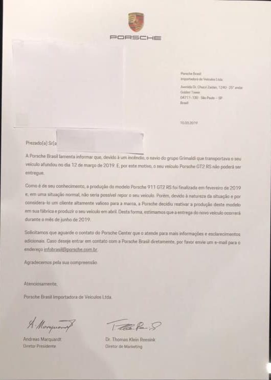 Carta Porsche 911 Carta Porsche 911