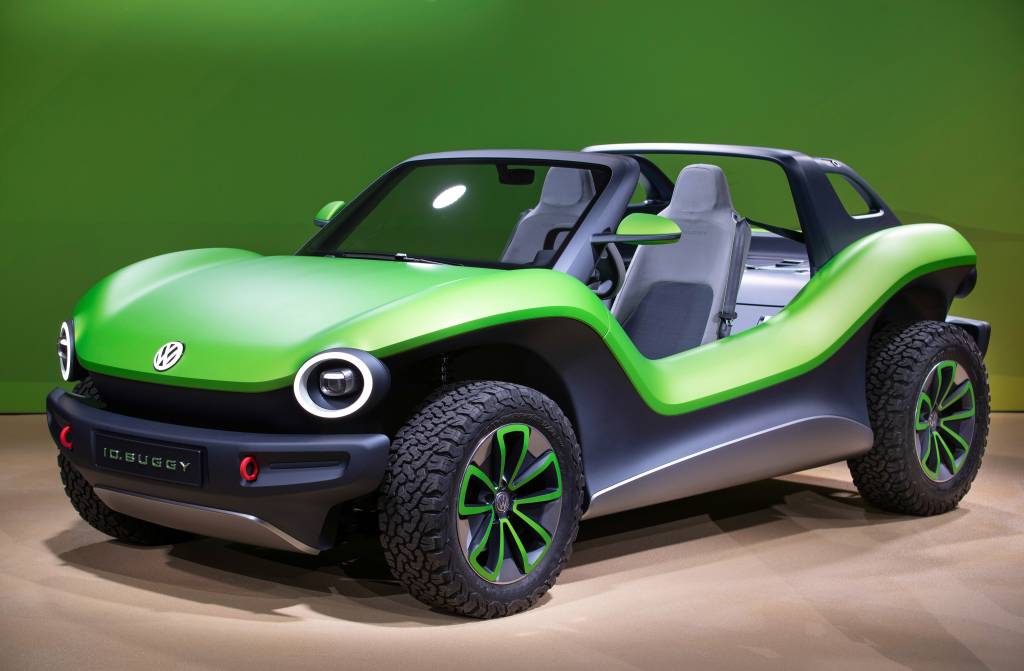 VW troca motor de Fusca por um elétrico em buggy do século 21