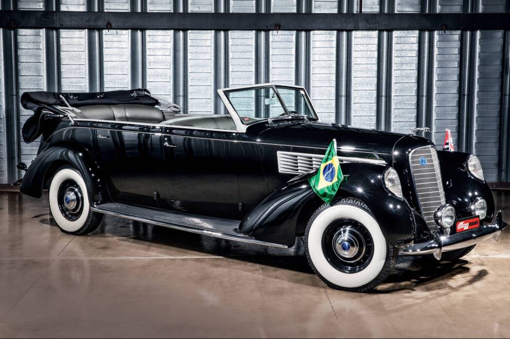 Lincoln Modelo K transportou Getúlio, rainha Elizabeth e o papa