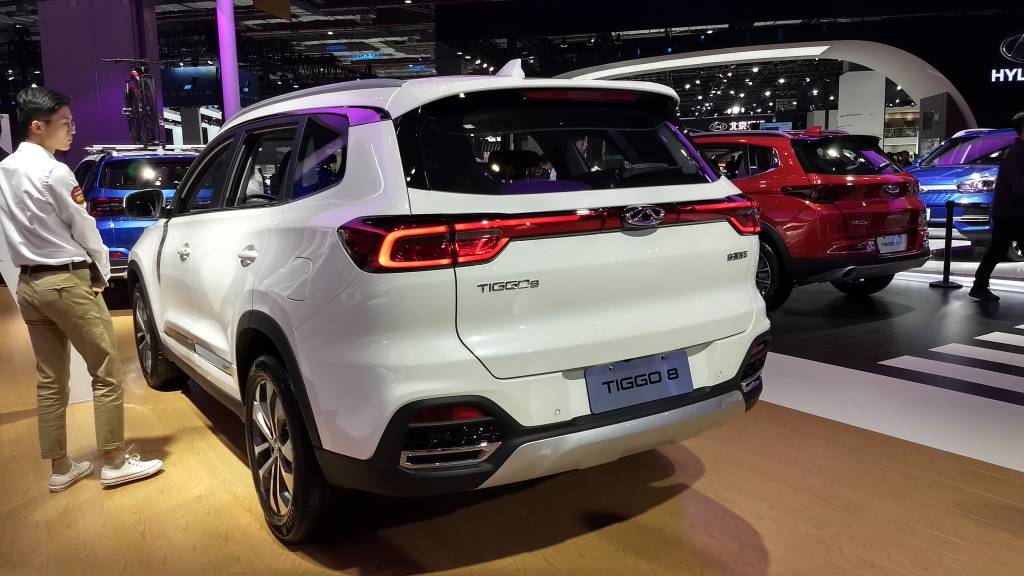 Chery Tiggo 8 reestilizado Chery Tiggo 8 reestilizado