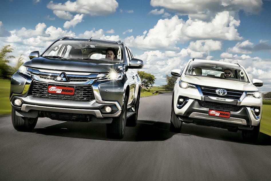 Comparativo Mitsubishi Pajero Sport x Toyota SW4