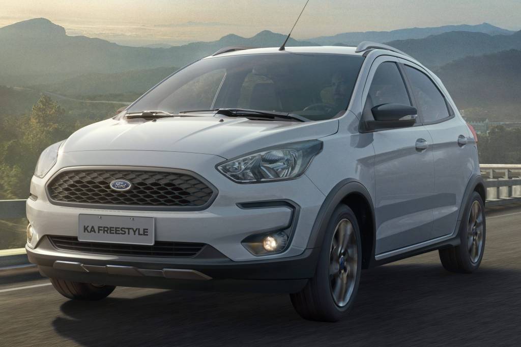 Ford Ka FreeStyle se aventura abaixo de R$ 60.000 com motor 1.0