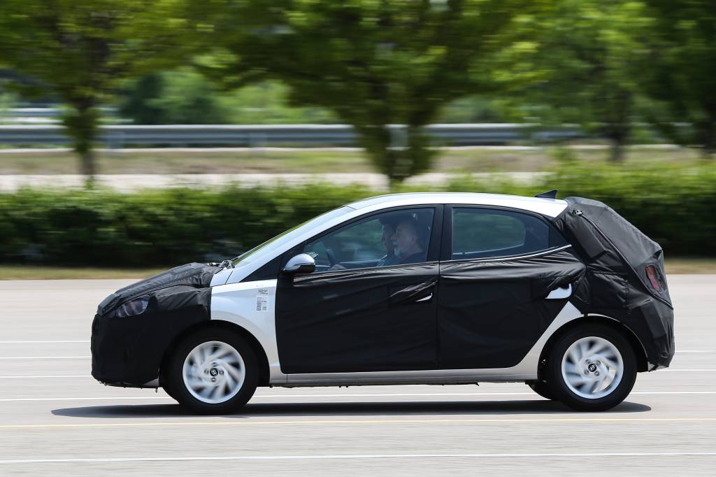 Hyundai HB20 2020 protótipo Hyundai HB20 2020 protótipo