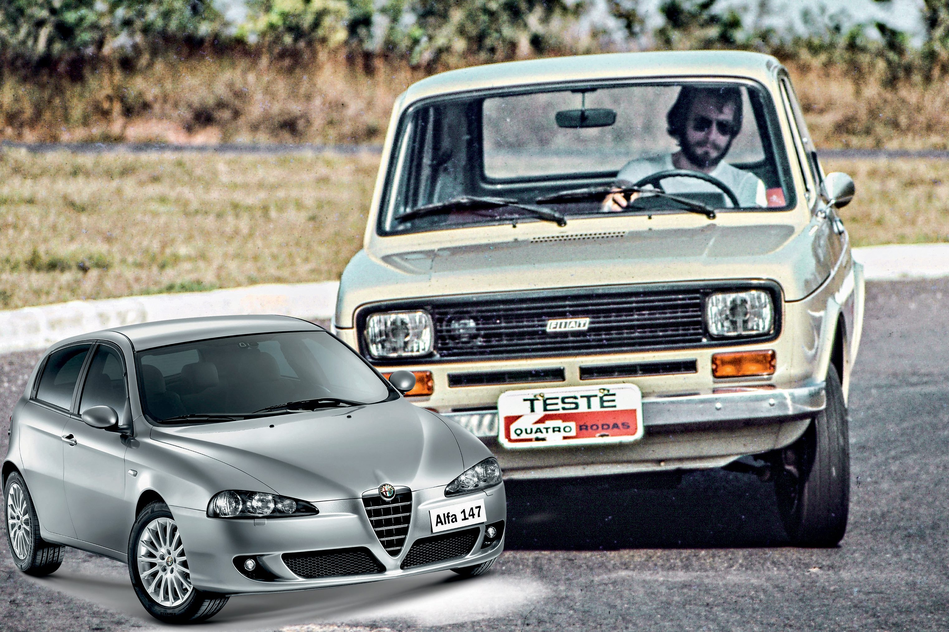 Fiat 147 L, modelo 1977.