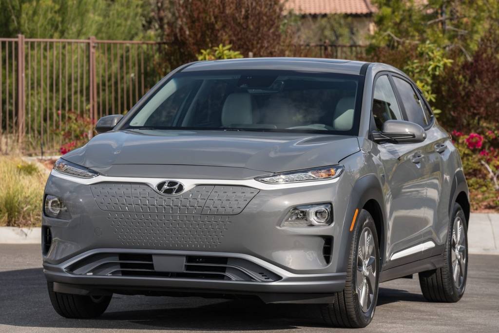 Hyundai Kona O Kona foi o primeiro SUV elétrico da Hyundai