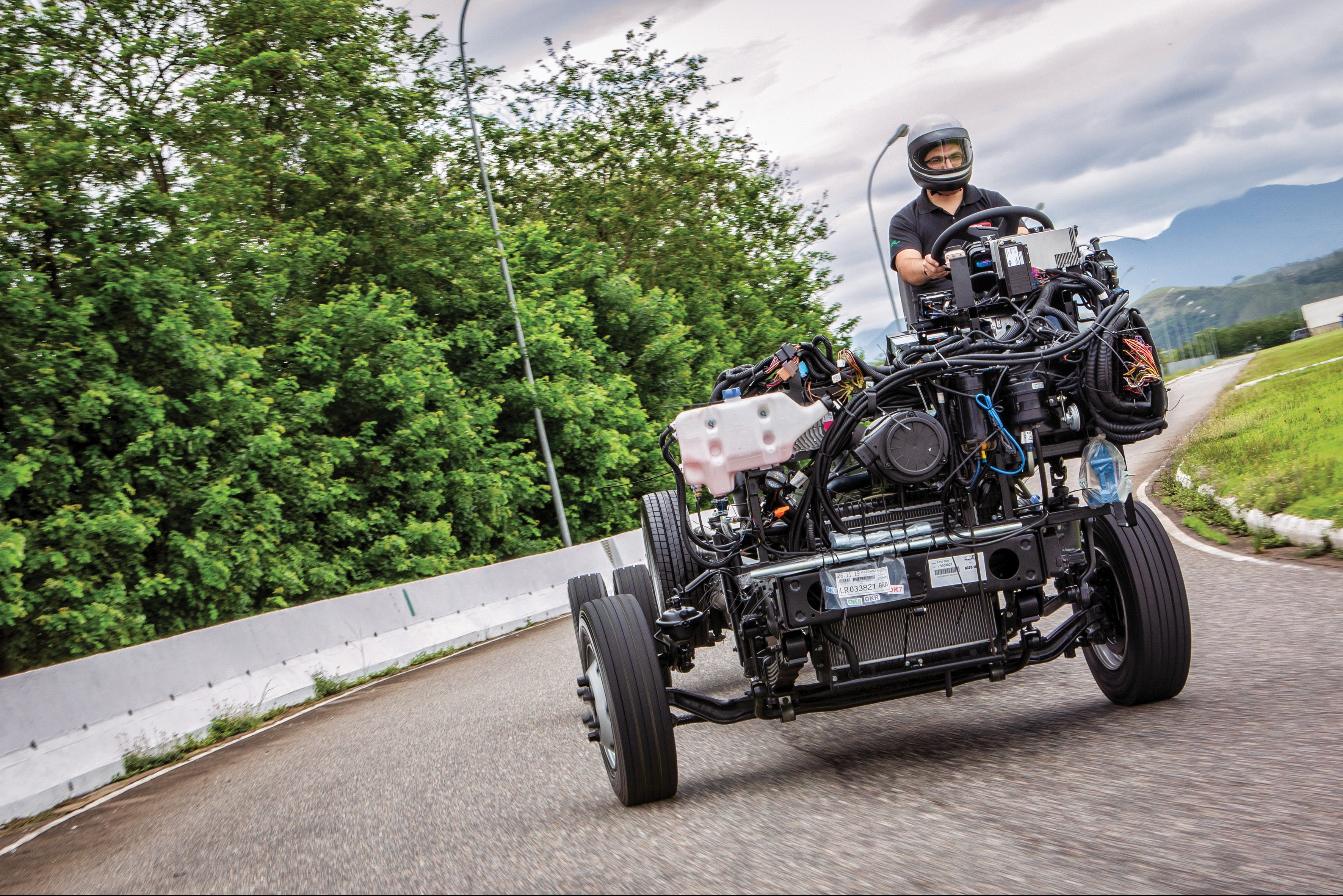 Chassi de &ocirc;nibus