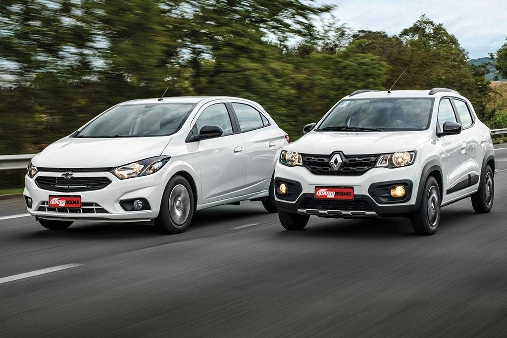Comparativo Chevrolet Joy x Renault Kwid Comparativo Chevrolet Joy x Renault Kwid