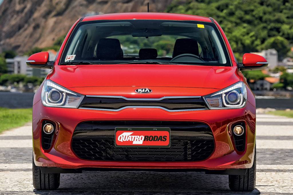 Kia Rio: modelo tem 3 estrelas no Euro NCAP, não 5, como disse a marca