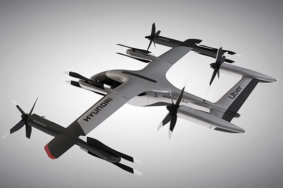 Hyundai e Uber mostram aeronave na CES 2020. Só um detalhe: ela não voa