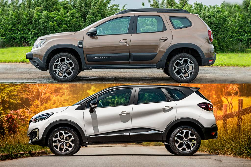 Os itens que o novo Renault Duster tem e um Captur R$ 10.000 mais caro não