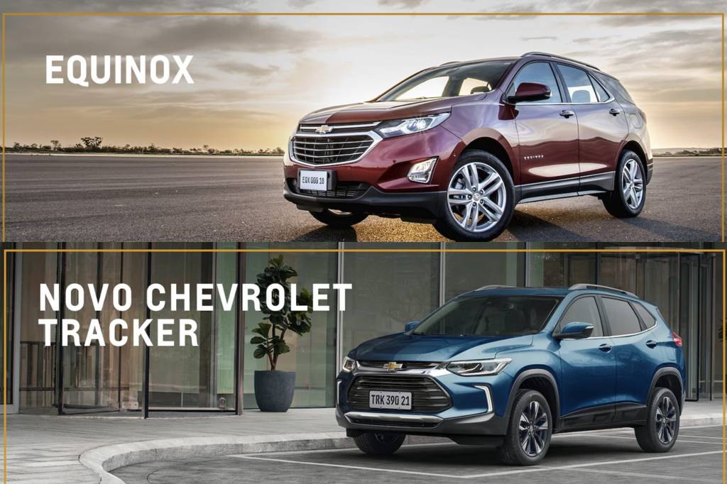 Tracker Premier é mais completo que Equinox LT por quase R$ 20.000 a menos